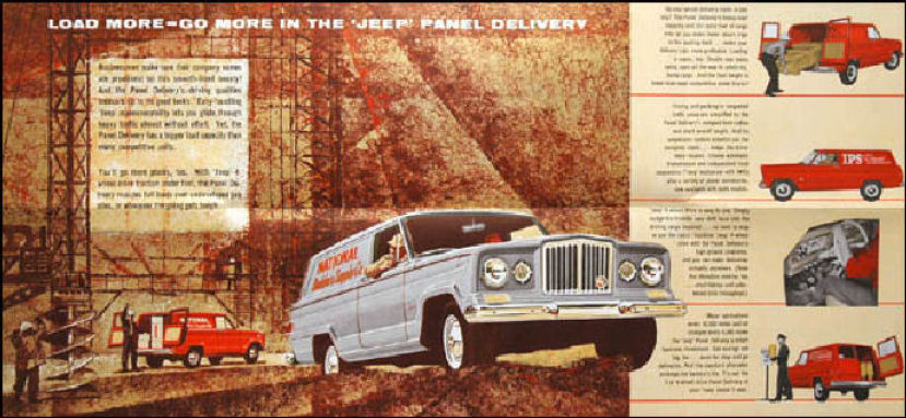 1963 Jeep Panel Delivery Brochure Page 1